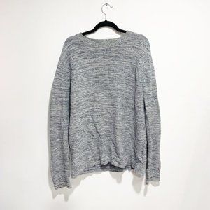 Tommy Hilfiger Premium Cotton Crew Neck Gray Sweater